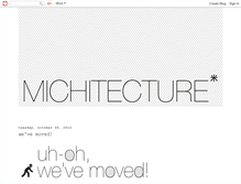 Tablet Screenshot of michitecture.blogspot.com