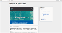 Desktop Screenshot of blogmarketproducts.blogspot.com