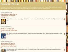 Tablet Screenshot of bookblender.blogspot.com