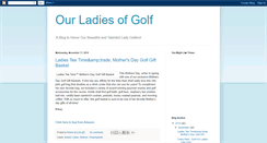 Desktop Screenshot of ladiesofgolf.blogspot.com