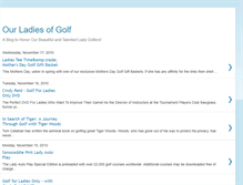 Tablet Screenshot of ladiesofgolf.blogspot.com