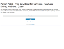 Tablet Screenshot of downloadsolution.blogspot.com