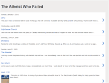 Tablet Screenshot of failedatheist.blogspot.com