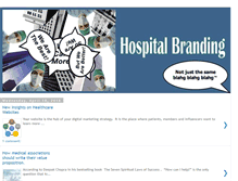 Tablet Screenshot of hospitalbranding.blogspot.com