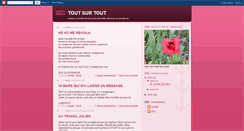 Desktop Screenshot of cosette-toutsurtout.blogspot.com