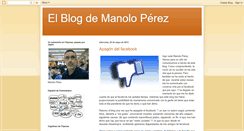 Desktop Screenshot of elblogdemanoloprez.blogspot.com