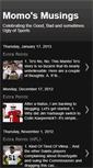 Mobile Screenshot of momosmusingsports.blogspot.com