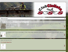 Tablet Screenshot of cciclistasoses.blogspot.com
