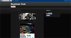 Desktop Screenshot of beyblade-club.blogspot.com