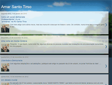 Tablet Screenshot of amarsantotirso.blogspot.com