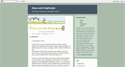 Desktop Screenshot of musaseminspiracao.blogspot.com