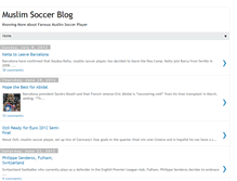 Tablet Screenshot of muslimsoccer.blogspot.com