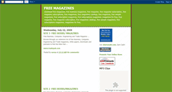 Desktop Screenshot of magazine4free.blogspot.com