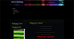 Desktop Screenshot of challenging-days.blogspot.com