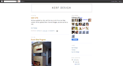 Desktop Screenshot of kerfdesign.blogspot.com