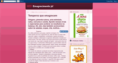 Desktop Screenshot of emagrecimentoj.blogspot.com