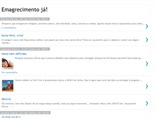 Tablet Screenshot of emagrecimentoj.blogspot.com