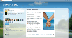 Desktop Screenshot of prayatnajain.blogspot.com