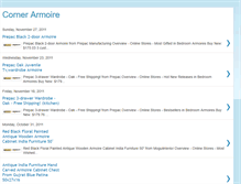 Tablet Screenshot of cornerarmoire.blogspot.com