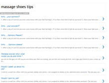 Tablet Screenshot of 4massage-shoes.blogspot.com