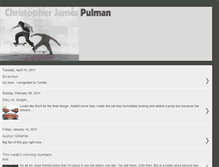Tablet Screenshot of christopherjamespulman.blogspot.com
