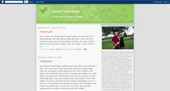 Desktop Screenshot of cancerschmancer85.blogspot.com