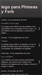 Mobile Screenshot of legophineasyferb.blogspot.com