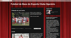 Desktop Screenshot of ofc-escolinha.blogspot.com