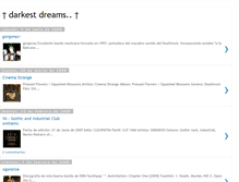 Tablet Screenshot of darkest-dreams.blogspot.com