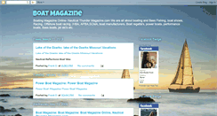 Desktop Screenshot of boatmag.blogspot.com