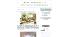 Desktop Screenshot of lavishinteriordesign.blogspot.com