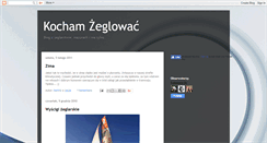 Desktop Screenshot of kochamzeglowac.blogspot.com