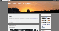 Desktop Screenshot of mexicanjohn.blogspot.com