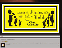 Tablet Screenshot of cielcarvalho.blogspot.com