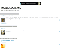 Tablet Screenshot of angelicamorlano.blogspot.com