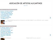 Tablet Screenshot of aaalicantinos-blog-oficial.blogspot.com