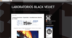 Desktop Screenshot of laboratoriosblackvelvet.blogspot.com