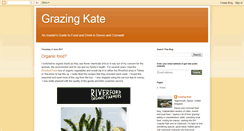 Desktop Screenshot of grazingkate.blogspot.com