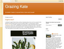 Tablet Screenshot of grazingkate.blogspot.com