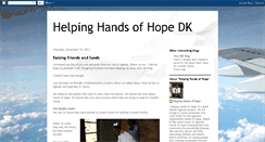 Desktop Screenshot of helpinghandsofhopedk.blogspot.com