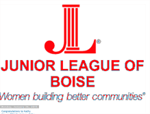 Tablet Screenshot of juniorleagueboise.blogspot.com