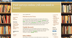 Desktop Screenshot of everythingaboutsurveys.blogspot.com