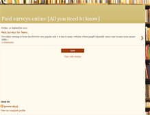 Tablet Screenshot of everythingaboutsurveys.blogspot.com