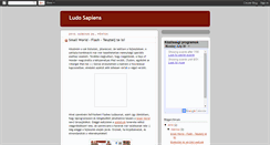Desktop Screenshot of ludosapiens.blogspot.com