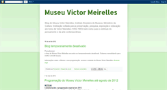 Desktop Screenshot of museuvictormeirelles.blogspot.com