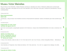 Tablet Screenshot of museuvictormeirelles.blogspot.com