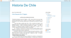 Desktop Screenshot of historiadechile-sf.blogspot.com