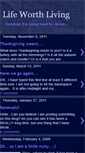 Mobile Screenshot of dee-lifeworthliving.blogspot.com