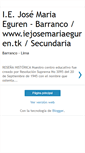 Mobile Screenshot of iejosemariaegurensecundaria.blogspot.com