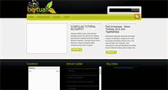 Desktop Screenshot of bloggerbertuah.blogspot.com